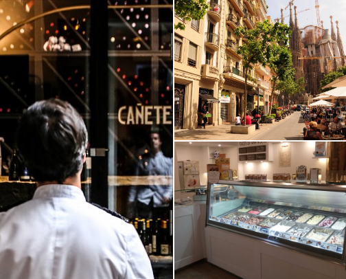 Barcelona guide cover photo collage