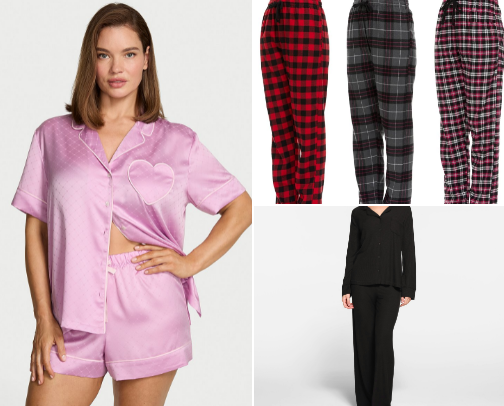 Ladies Pajamas cover photo collage
