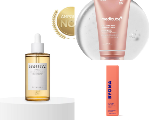 Must have skincare cover photo collage