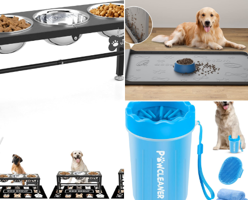 Dog Mom: All Things for Your Fur Babies cover photo collage