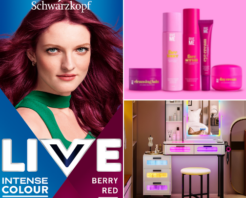 Hair and Beauty cover photo collage