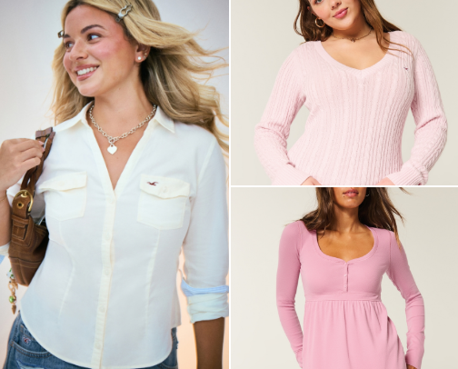 Y2K Vibes Only: Hollister Fits That Throw It Back cover photo collage