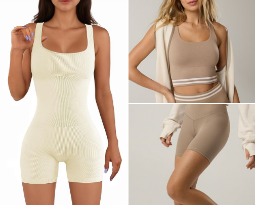 AUG 2025 ACTIVE SETS 🤸‍♀️ cover photo collage