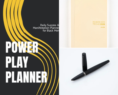 Planners, Journals, and Fountain Pen Love cover photo collage