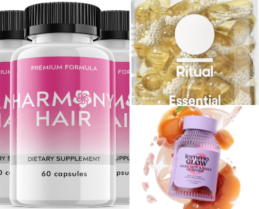 Wellness & Supplements cover photo collage