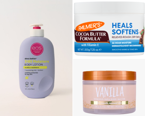 Body Lotions And Moisturizers I Like cover photo collage