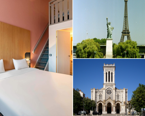 Unexpected Little Discoveries, History & Easygoing Days Saint Etienne, France cover photo collage