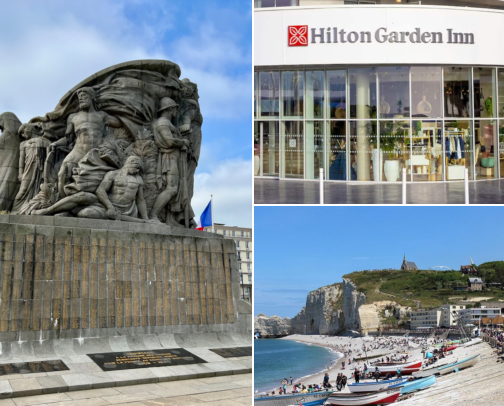 Hotel finds I’d keep in mind, Modern Architecture, Sea Walks & Easygoing Days Le Havre, France cover photo collage
