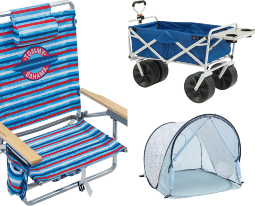 Beach Vacation Must-Haves cover photo collage