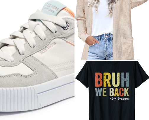 Comfy-Cute teacher clothes on a teacher budget cover photo collage
