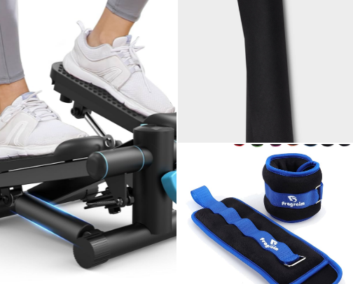 At home workout cover photo collage