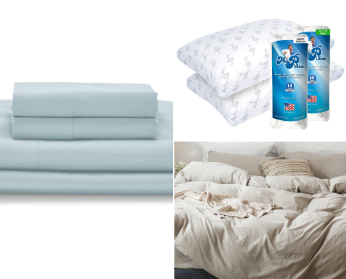 The coziest bedroom cover photo collage