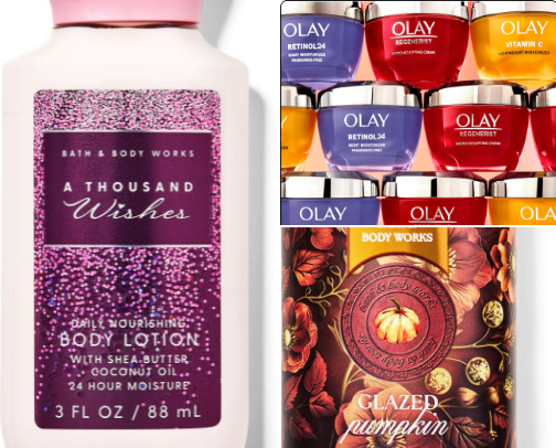 Best lotions and skincare cover photo collage