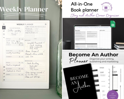 Planners and Things cover photo collage
