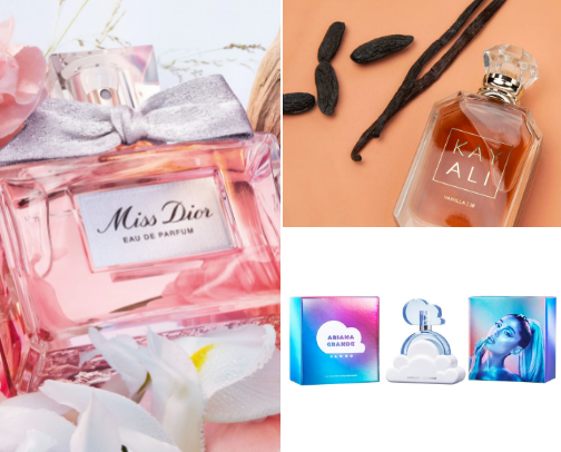 List of branded premium luxury fragrances with strong sillage and long lasting scents cover photo collage