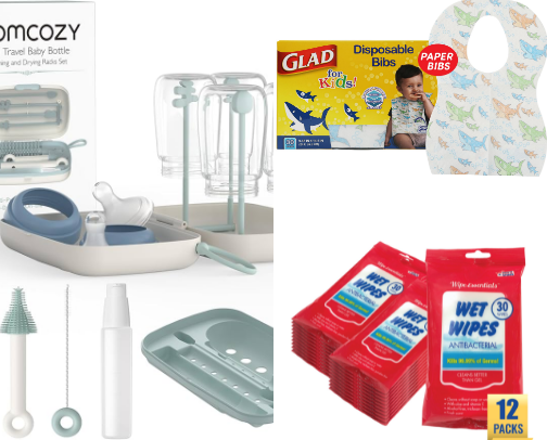 What I Actually Pack When Traveling With My Baby cover photo collage