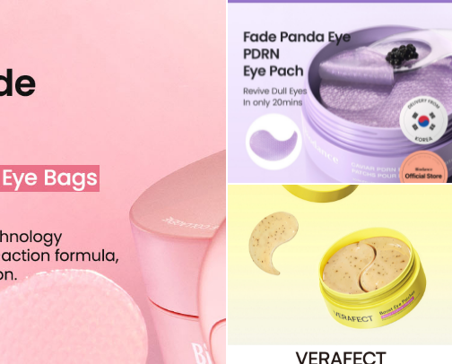 Best Eye Patches for Dark Circles & Puffiness 👁️✨💖 cover photo collage