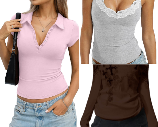 Amazon clothing finds cover photo collage