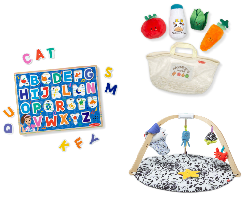 Melissa and Doug my kids favorite toys Ever! cover photo collage
