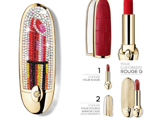 The Guerlain Lip Edit cover photo collage