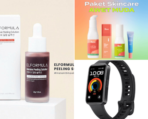 Rekomendasi Produk Shopee Trending Bulan Juli cover photo collage