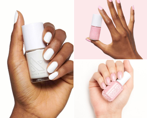 My favorite nail products cover photo collage