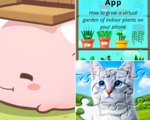 Favorite games cover photo collage