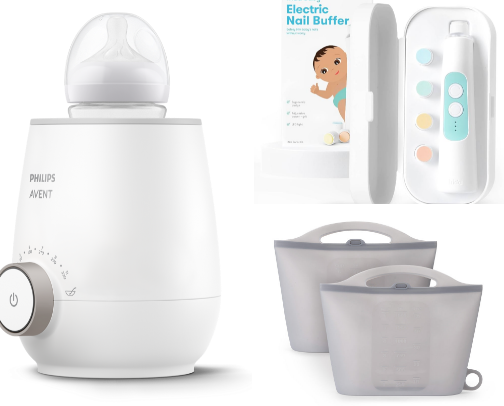 Unnecessary Baby Products (That Make Life Easier) cover photo collage
