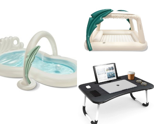 DIY POOL DAY cover photo collage