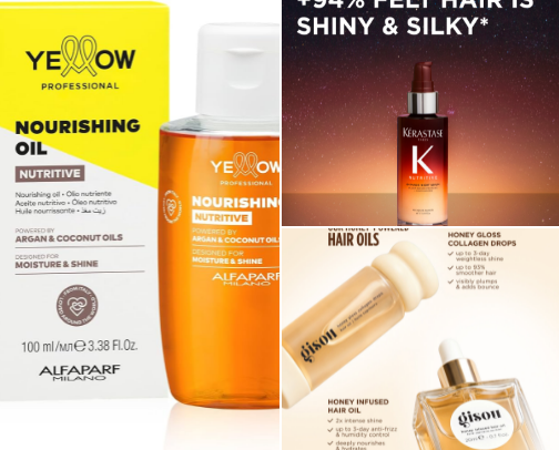 Hair care must haves! cover photo collage