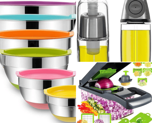 Cooking Must-Haves cover photo collage