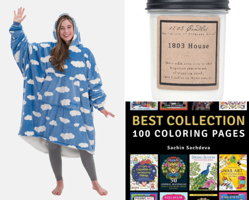 Best comfort items when feeling anxious cover photo collage