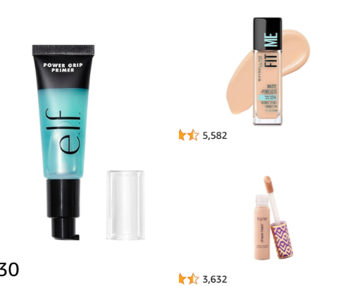 current make up routine cover photo collage