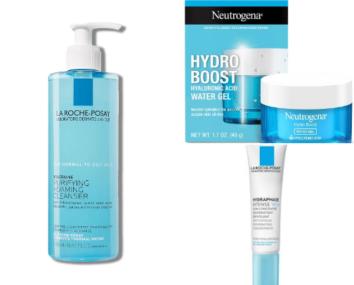 Skincare cover photo collage