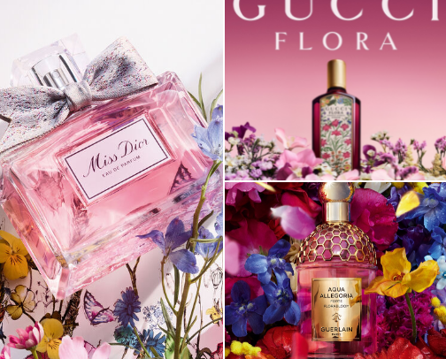 Spring/Summer Fragrances🌸 cover photo collage
