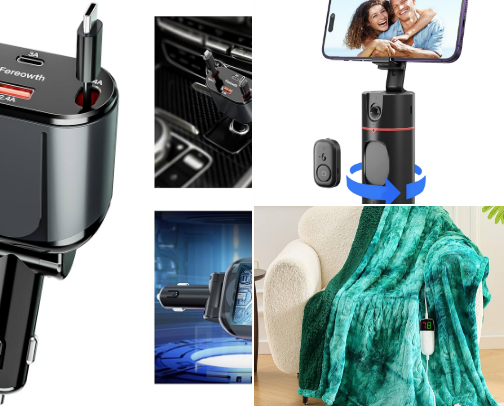 Electronics cover photo collage