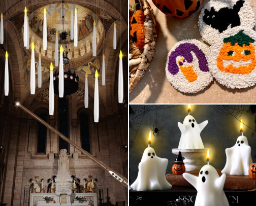 All things fall & halloween cover photo collage