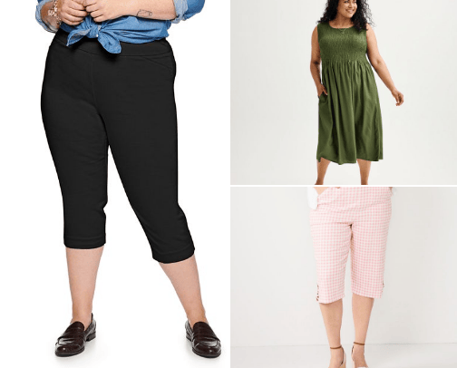 Plus Size Clothing Deals cover photo collage