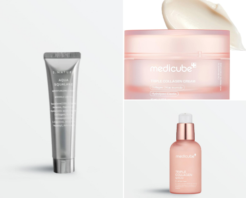 Skincare cover photo collage