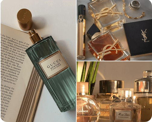 Perfums✨ cover photo collage
