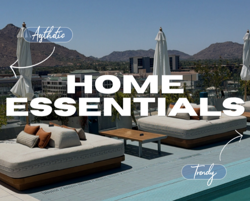 Main Character Home Essentials 🏡 cover photo collage