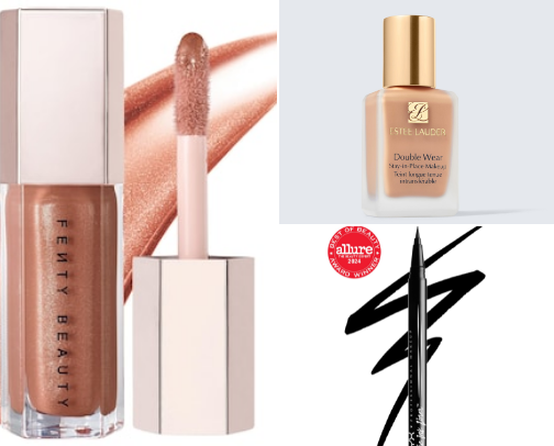 Inside my everyday beauty bag cover photo collage