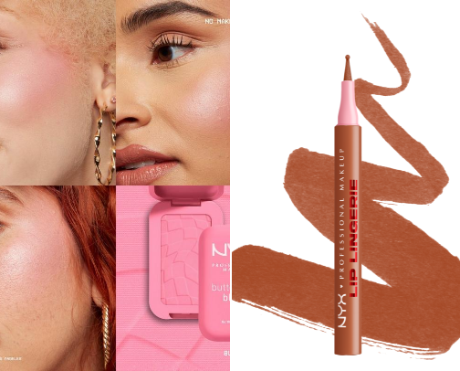 Nyx blush cover photo collage