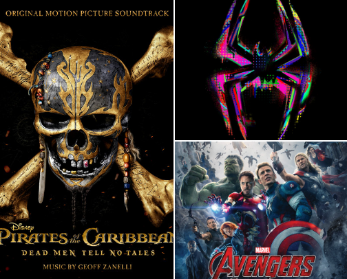 Music that will make you run around your room pretending you’re in a movie cover photo collage