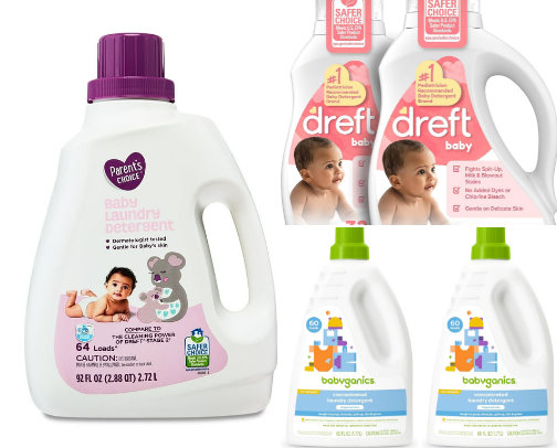 🧼 Baby Laundry Detergents for Sensitive Skin cover photo collage