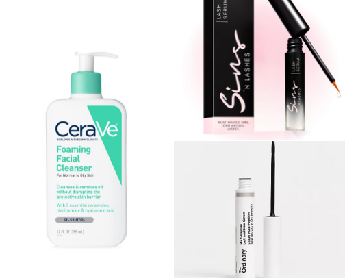 gentle skincare and facial recs!! cover photo collage