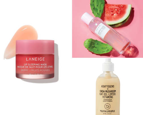 My favorite beauty recs cover photo collage