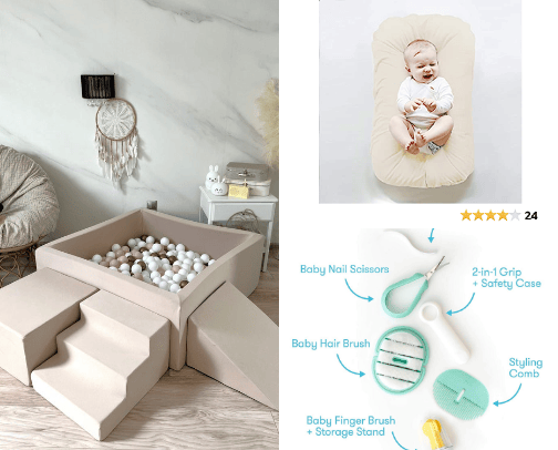 Baby/Toddlers Essentials & Must Haves! cover photo collage