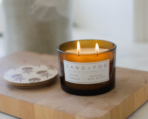 Sand + Fog Oil Perfume cover photo collage