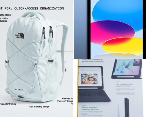 Back to school cover photo collage